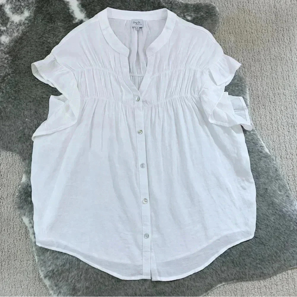 Cozy Co. Ruffle Blouse - Picture 6 of 12